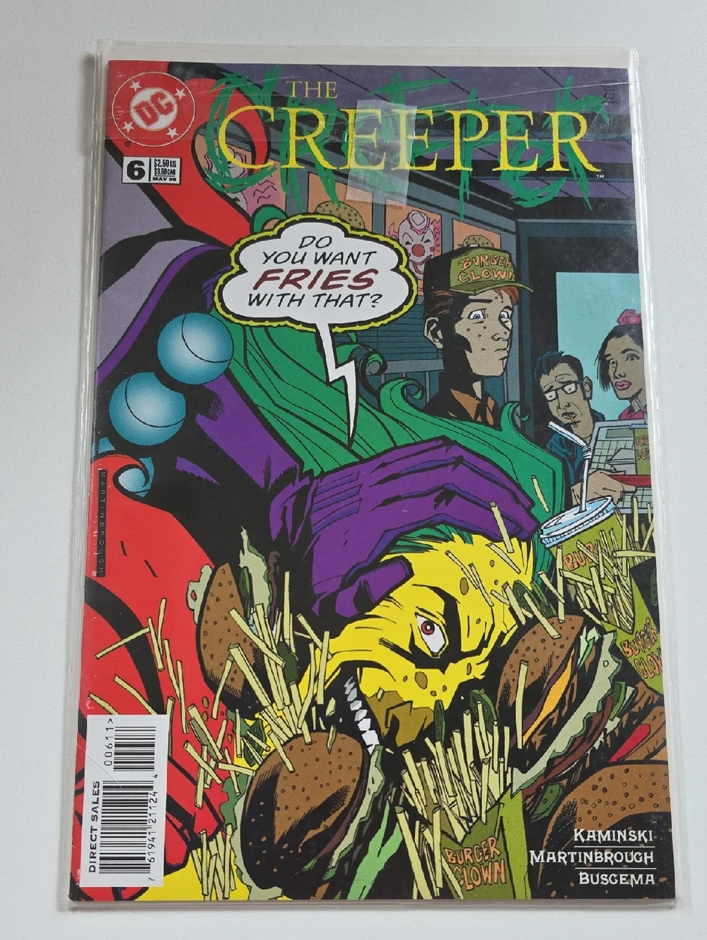 DC Comics The Creeper Comic Books #2, 3, And 6